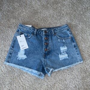 NWT Forever 21 High Rise Denim Shorts